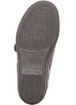 Hausschuh mit anatomisch geformtem Fu&szlig;bett GRAU-BUNT