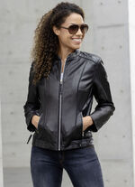 Lederkurzjacke von „Cabrini“ 