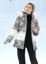 Jacke mit abnehmbarer Kapuze 