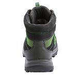 Waldl&auml;ufer Schn&uuml;r-Stiefelette mit Klimamembrane SCHWARZ-GR&Uuml;N