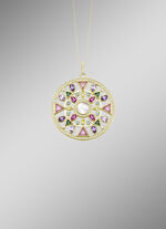 Eleganter Anh&auml;nger mit echt Abalone-Perlmutt 