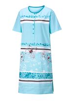 Zweierpack Nachthemden mit platziertem Druck vorne 