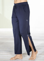 Schlaf- und Freizeithose mit Rei&szlig;verschluss MARINE