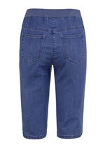 Bermudas mit Jersey-Bund JEANSBLAU