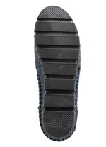 Gemini Schn&uuml;rschuh aus gelochtem Nappaleder BLAU