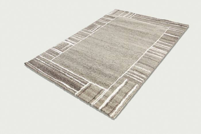Brücken und Teppiche mit fein gearbeiteter Bordüre BEIGE
