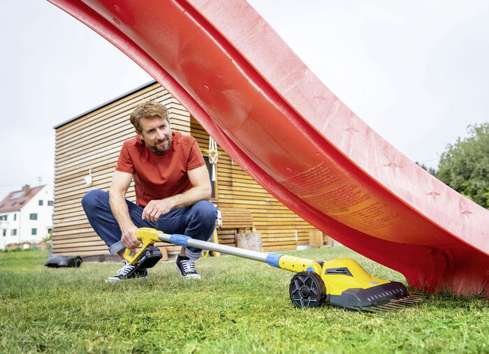 Gloria FineCut Akku-Einhandmäher 