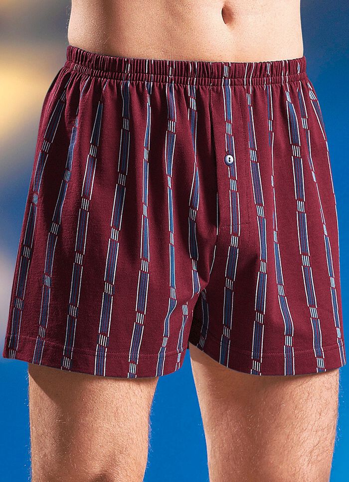 Viererpack Boxershorts, bunt dessiniert 