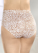 Viererpack Slips mit Raubtierdessin 