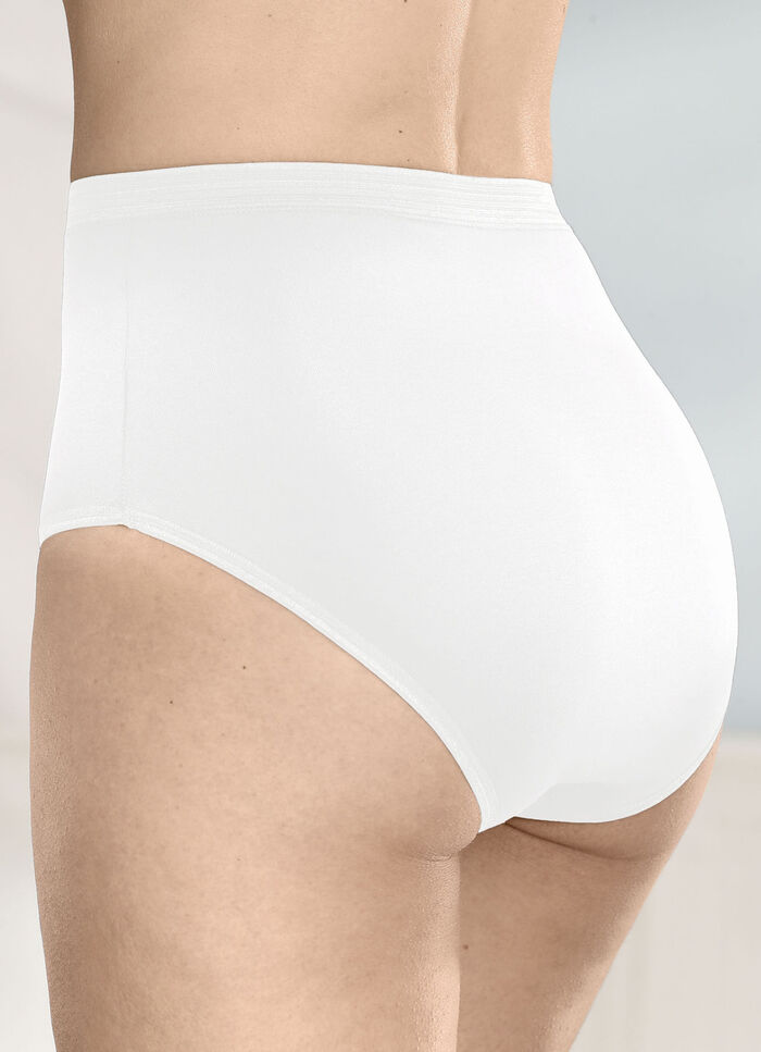 Fünferpack Slips mit Blumenmotiv 