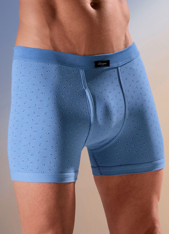 Viererpack Unterhosen, allover dessiniert 