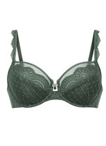 Rosa Faia B&uuml;gel-BH mit elastischer Spitze 