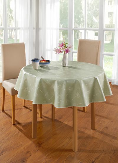Wachstuch-Tischdecke mit Pusteblumen-Motiv 