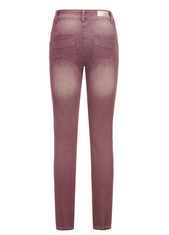 Jeans mit Push-up-Effekt BORDEAUX
