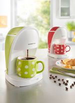 1-Tassen-Kaffeemaschine f&uuml;r den schnellen Kaffeegenuss GR&Uuml;N