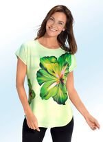Shirt mit Blüten-Dessin 