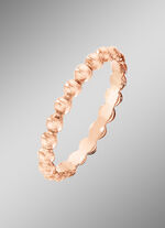 Zeitloser Damenring in Rotgold 