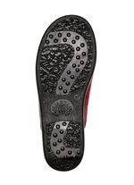 Pantoffel aus Veloursmaterial BORDEAUX