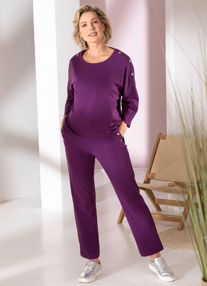 Set, 2-teilig mit dekorativen Nieten 