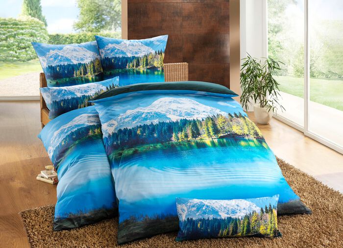 Renforc&eacute;-Bettw&auml;sche-Garnitur mit Rei&szlig;verschluss 