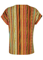 Shirt mit H&auml;kelspitzenbesatz 