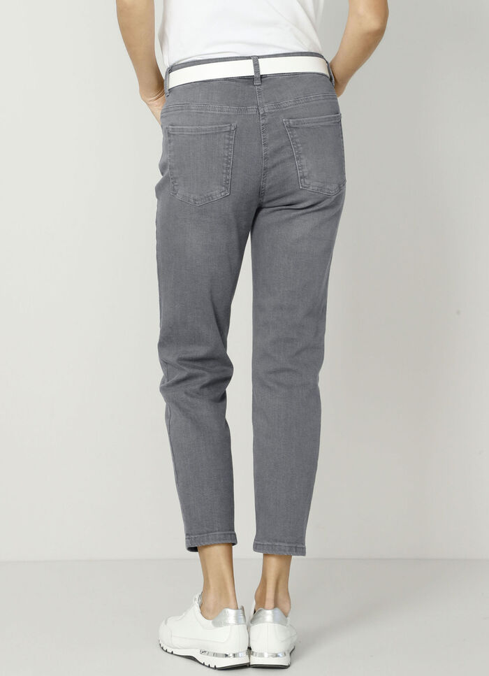 Jeans in 7/8-L&auml;nge GRAU