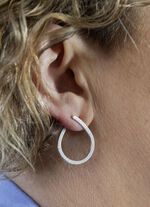 Zeitlose Creolen in Eismatt 