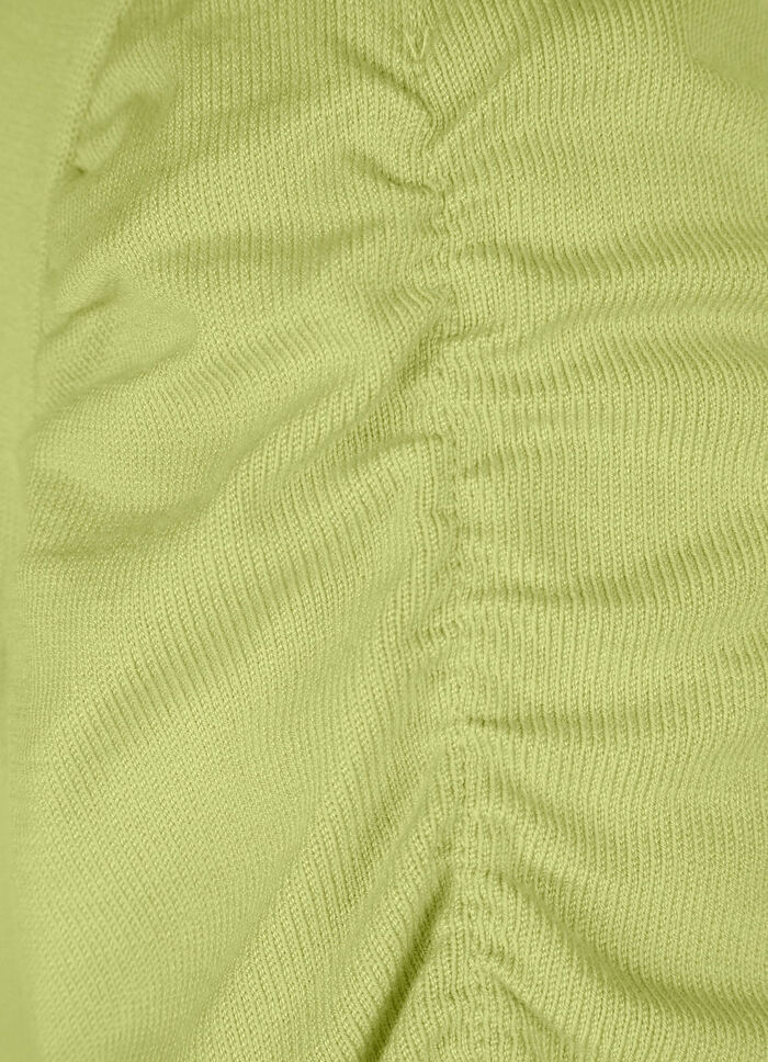 Pullover mit Raffung an den &Auml;rmeln 