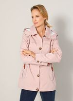 Jacke mit abnehmbarer Kapuze 