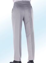 Tragangenehme Bundverstellerhose mit Seitentaschen HELLGRAU MELIERT
