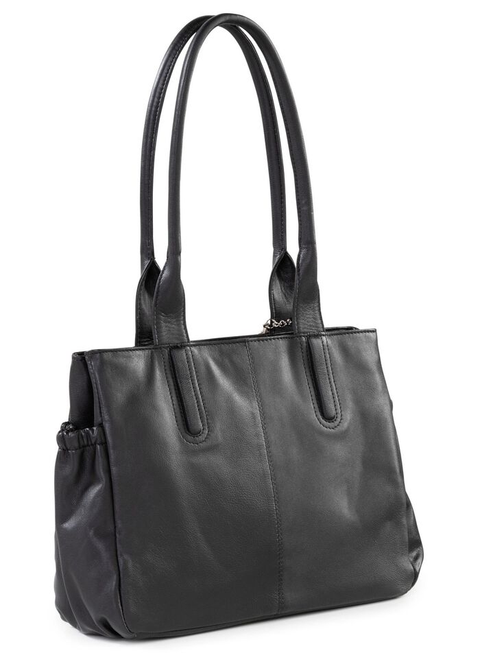 Laurina Tasche aus Nappaleder SCHWARZ