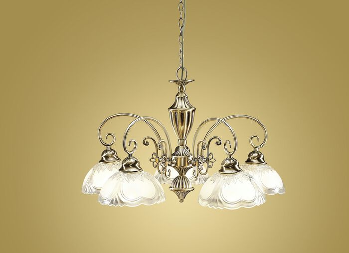 Pendelleuchte, 5-flammig 