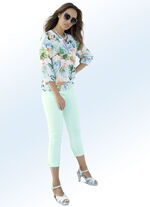 Tunika mit farbbrillantem Druck 