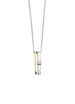 Zeitlose Eleganz: Anh&auml;nger mit Brillant und Ankerkette 