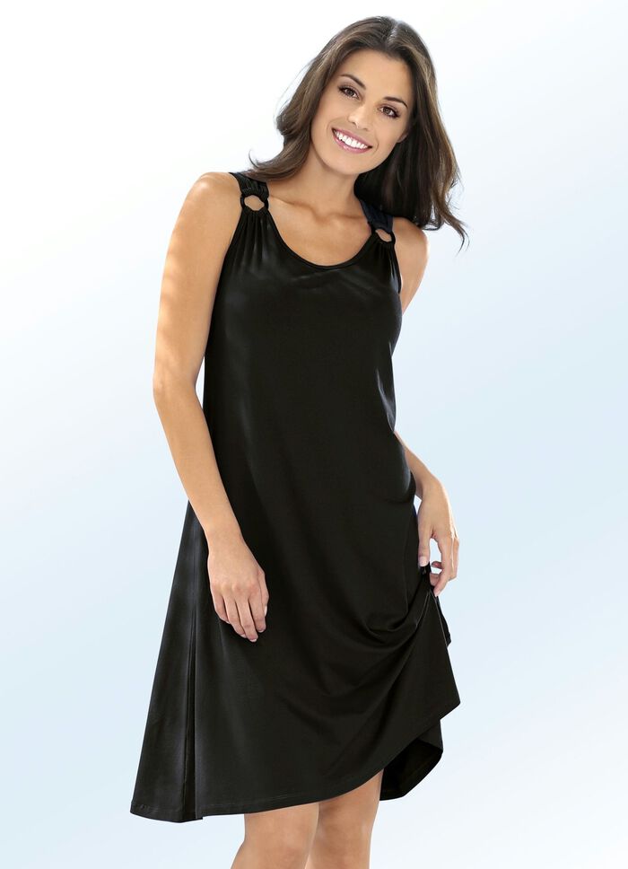 Zweierpack Kleider mit Zierringen, &auml;rmellos 