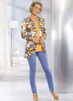 Hose in Schlupfform AZURBLAU