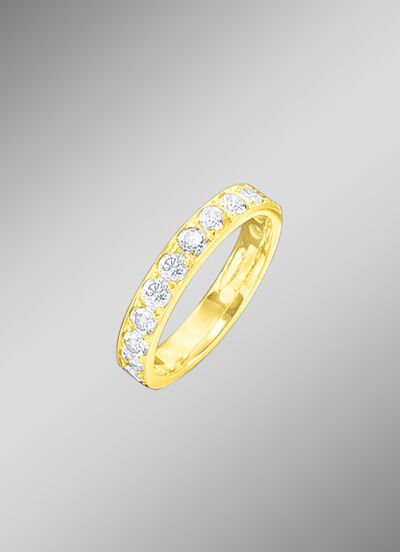 Memoire-Ring mit Brillanten 