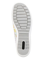 Remonte Sneaker aus beschichtetem, frech bedrucktem Leder WEISS-BUNT