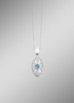 Funkelnde Raffinesse – Exklusiver Anhänger aus Silber 