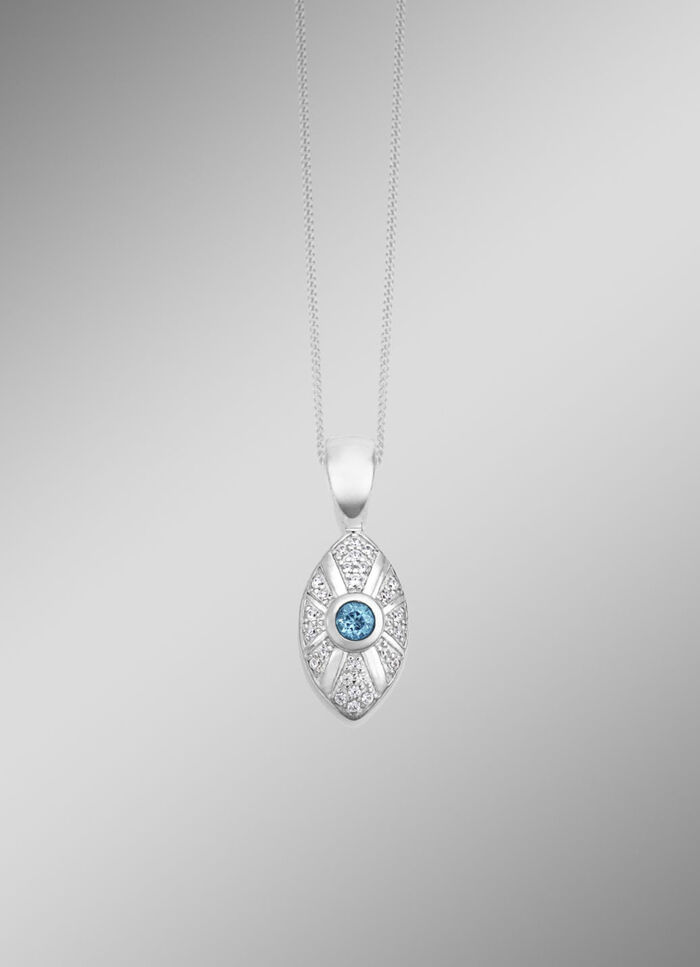 Funkelnde Raffinesse – Exklusiver Anhänger aus Silber 