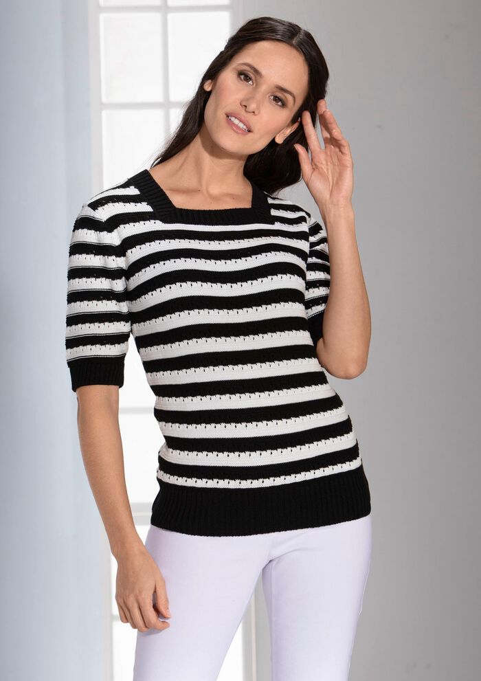 Pulli in Ringeldessin 