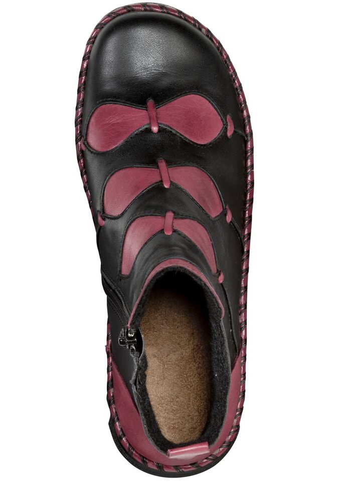 Gemini Bootie aus dezent schattiertem Rind-Nappaleder 