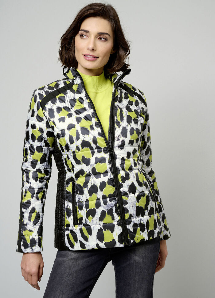 Jacke mit Reißverschlussleiste 