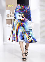 Bahnenrock in Multicolor 
