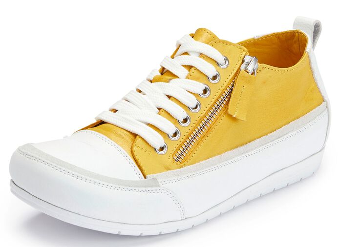 Andrea Conti Sneaker im trendigen Look GELB