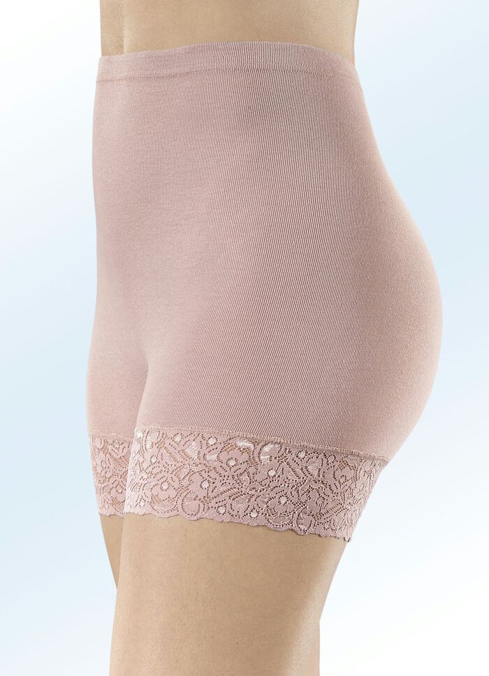 Dreierpack Schlüpfer mit auswechselbarem Gummizug ROSENHOLZ