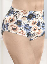 Laurina Dreierpack Slips mit Floraldessin 