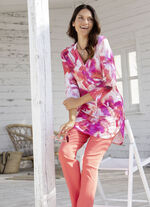 Schön dessinierte Shirt-Tunika 