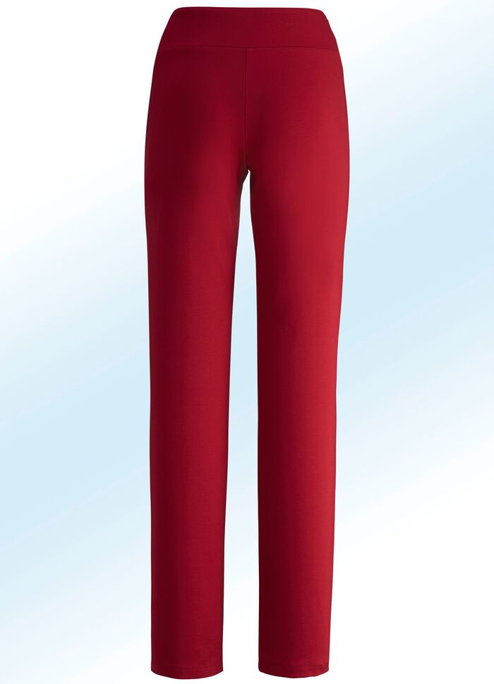 Jerseyhose mit h&ouml;herem, elastischem Formbund 