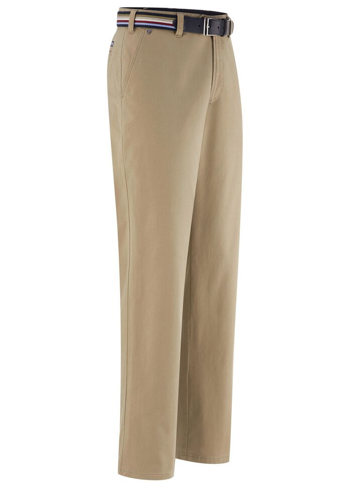 "Br&uuml;hl"-Hose mit G&uuml;rtel in 3 Farben 